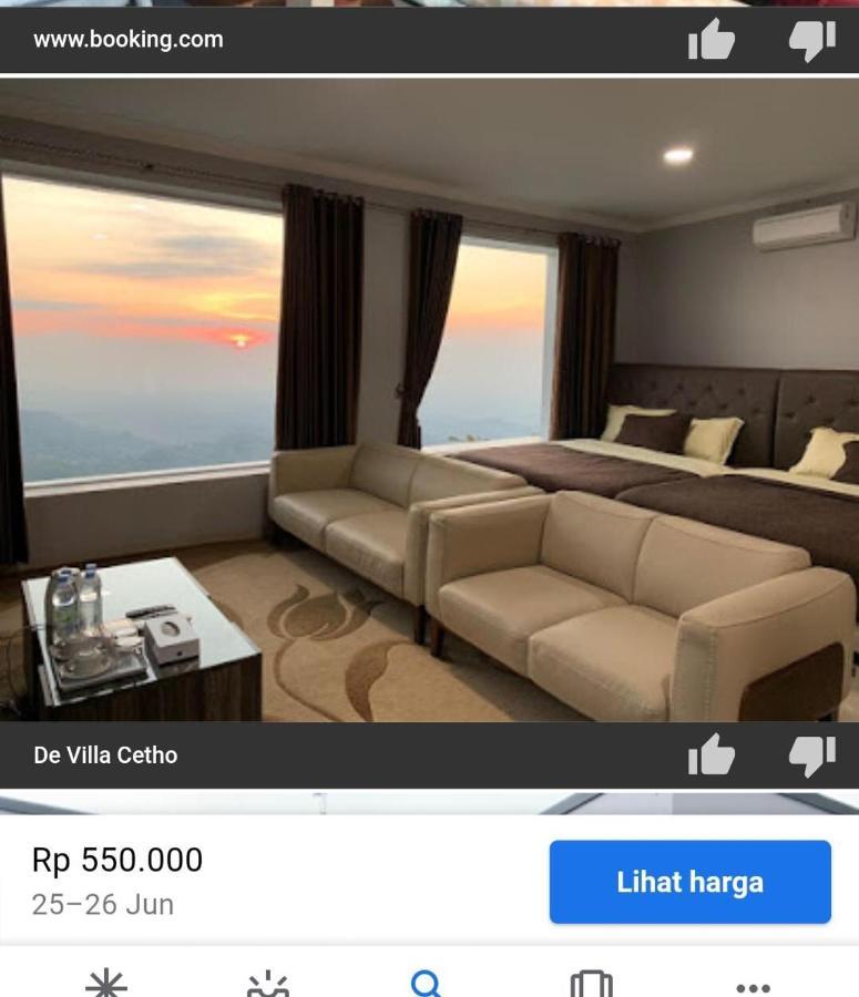 De Villa Cetho Karanganyar  외부 사진